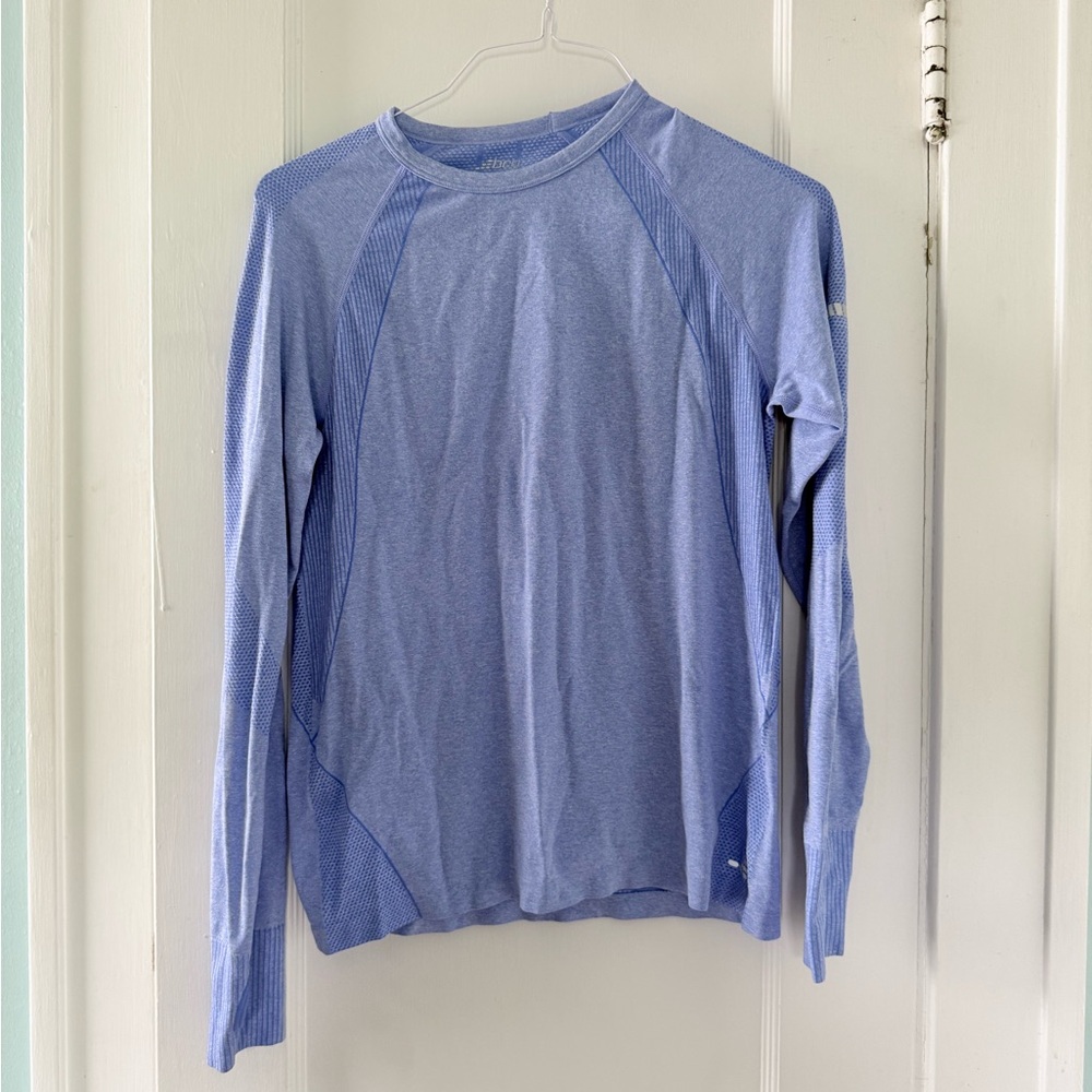 BCG Light Blue Mesh Athletic Top